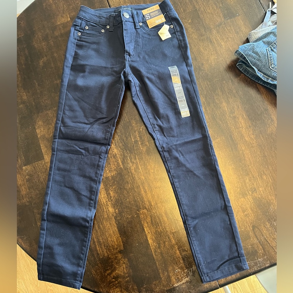 Aeropostale high rise jeggings 000short. NWT